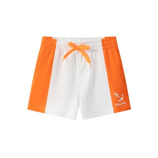 Boy Sailor Hook Embroidered Shorts