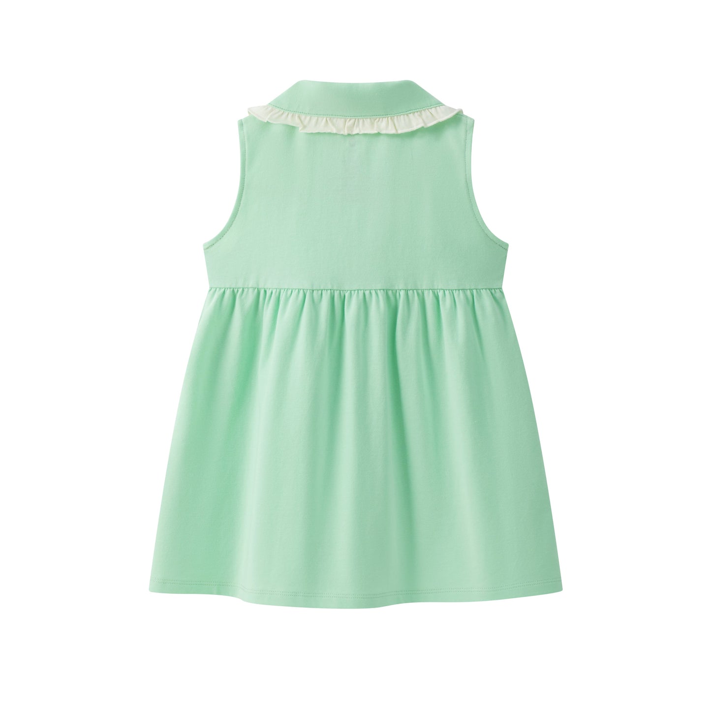 Baby Girl's Organic Cotton Plain Dress