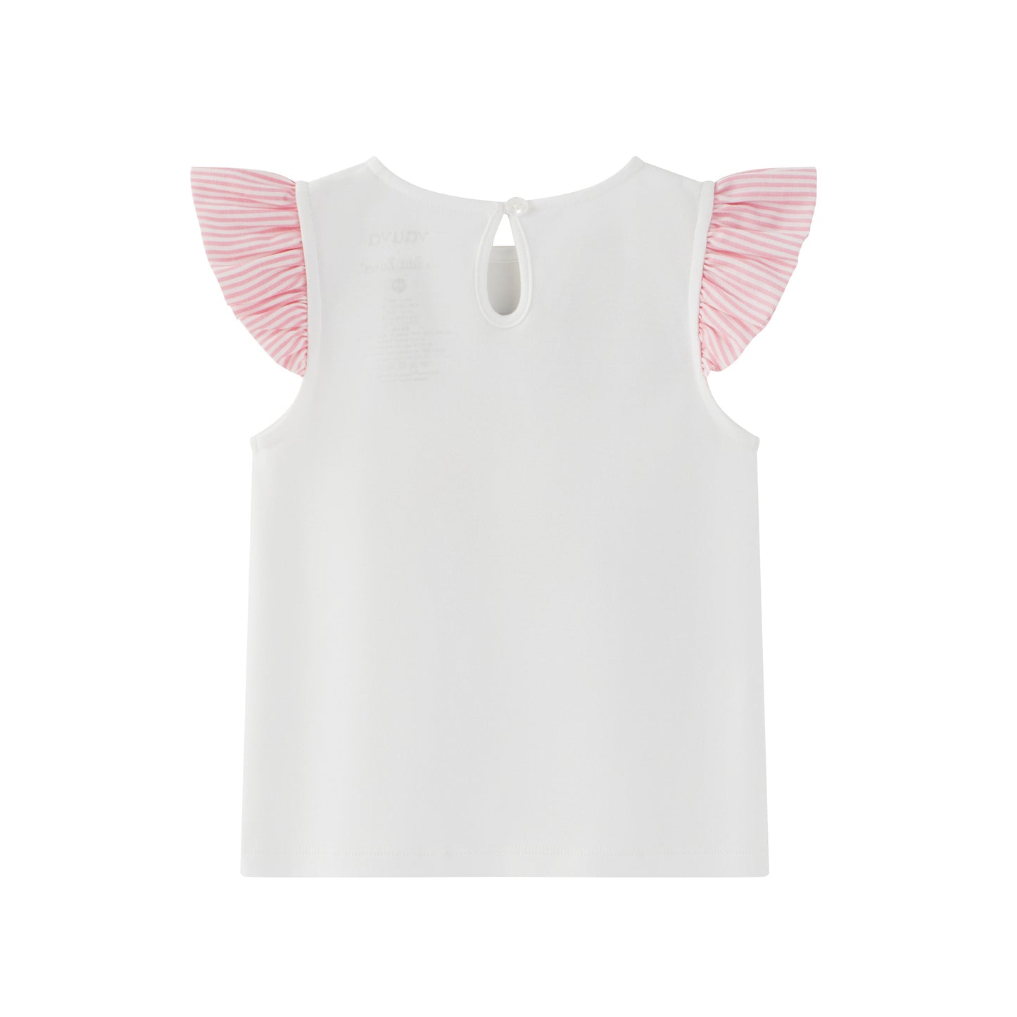 Baby Girl Yarn Dyed Stripe Little Prince Print T-Shirt