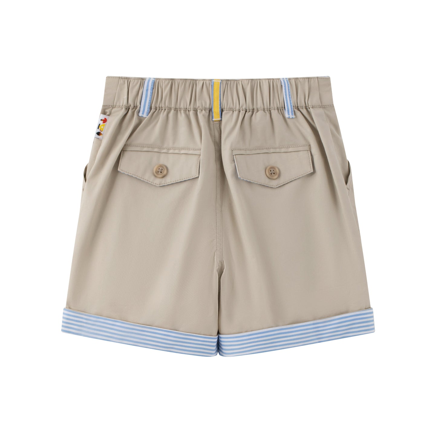 Toddler Little Fox Embroidered Shorts