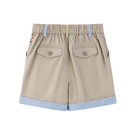 Toddler Little Fox Embroidered Shorts