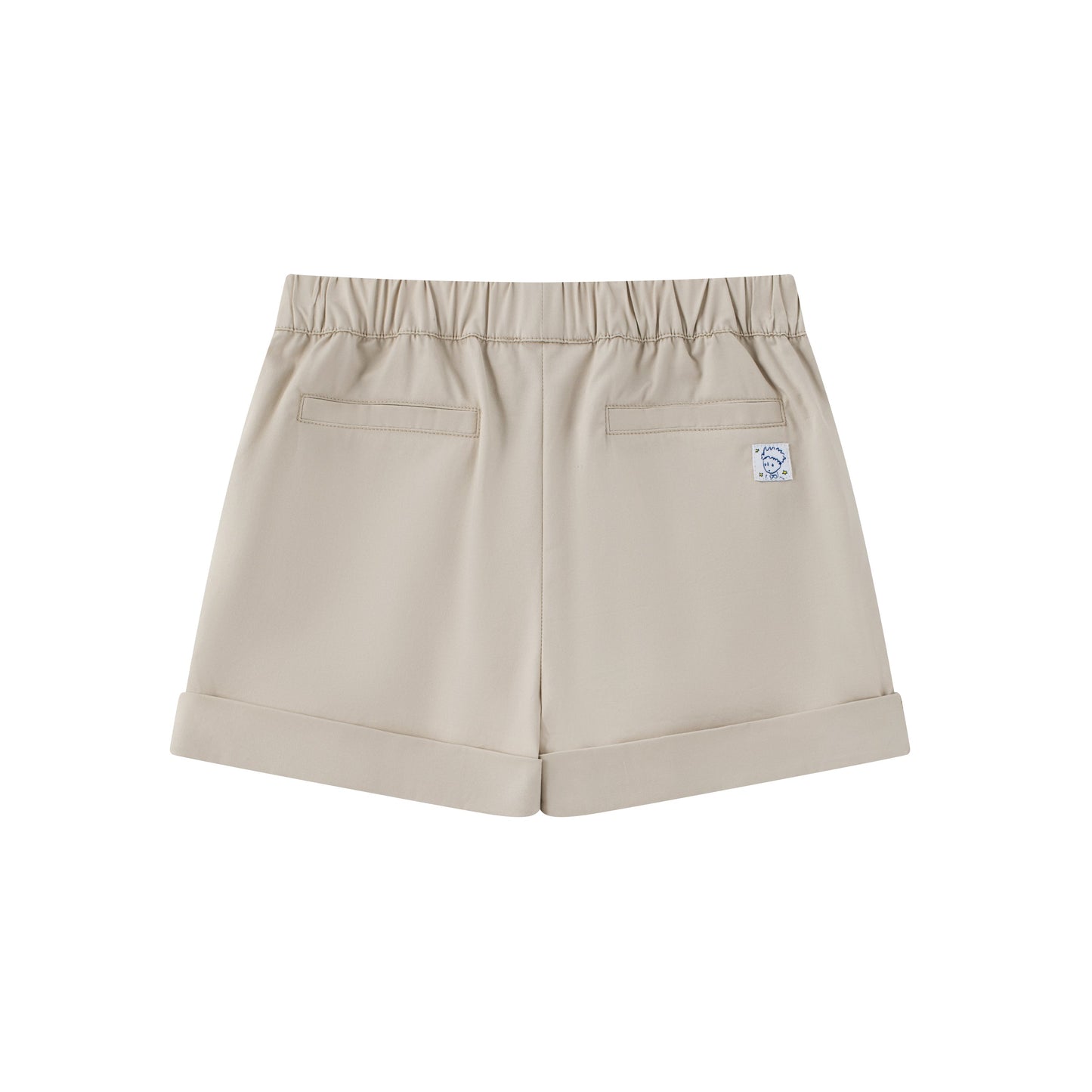 Toddler Girl Strength Cotton Twill Embroidered Shorts