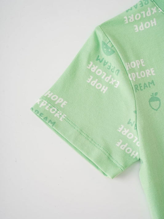 Kid Short Sleeve All-Over Print Tee