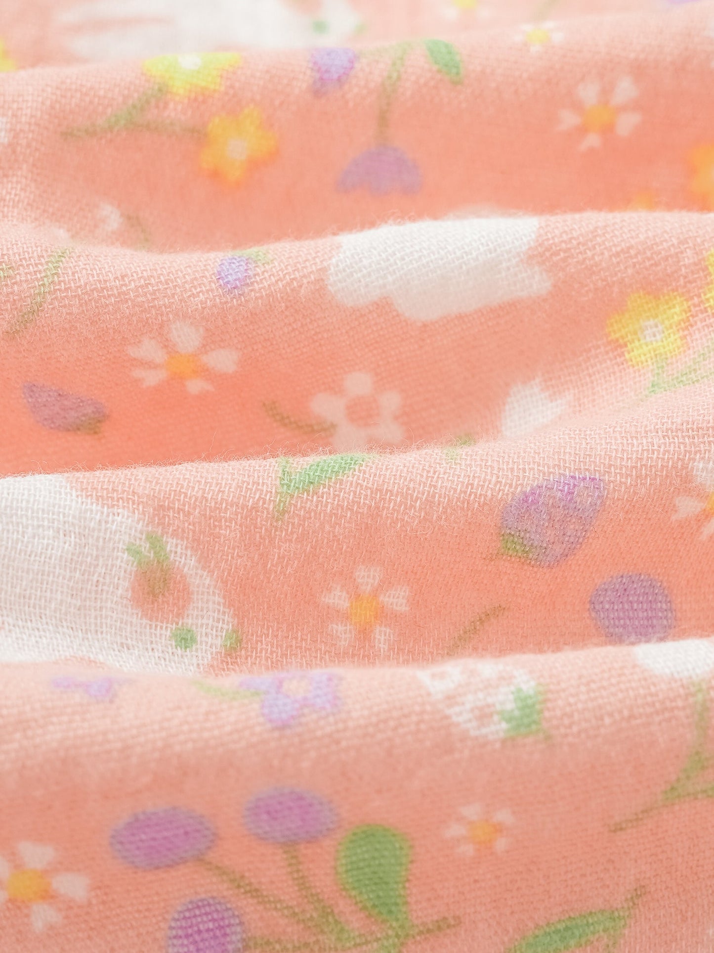 Kid All-Over Bunny Print Frills Top