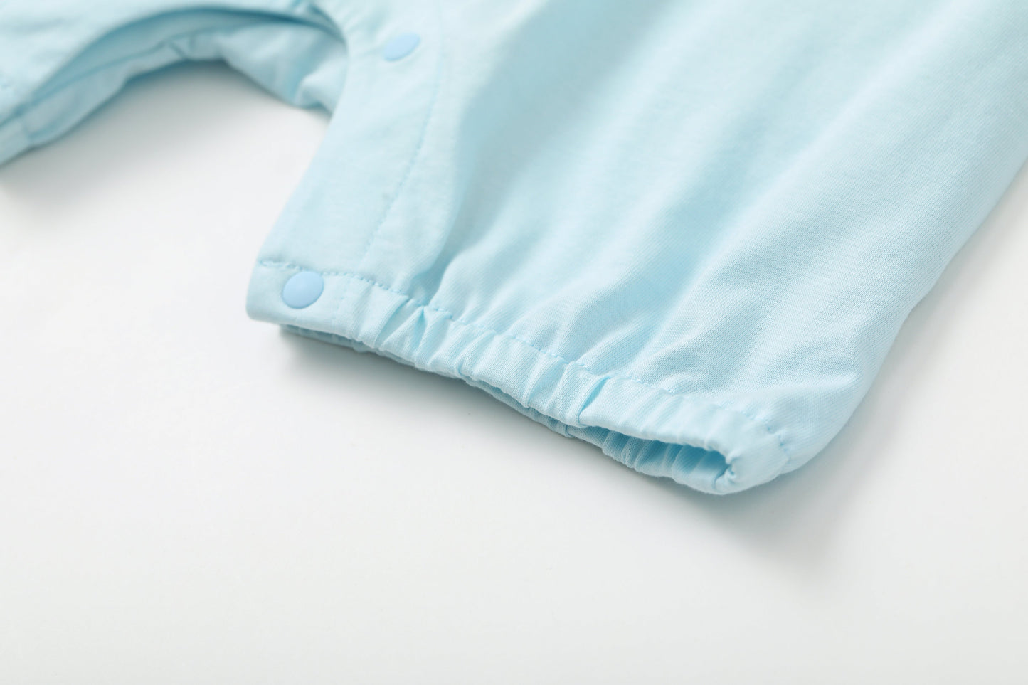 Baby Sailor Embroidered Short Sleeve Romper