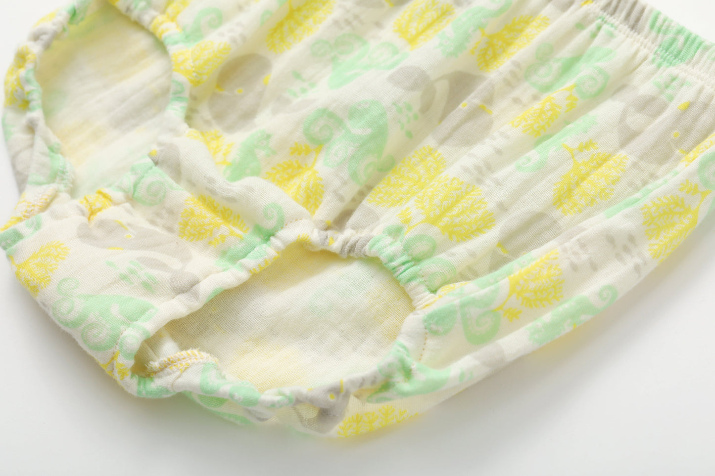 Baby Girl All Over Print Peter Pan Collar Top & Bottom Set