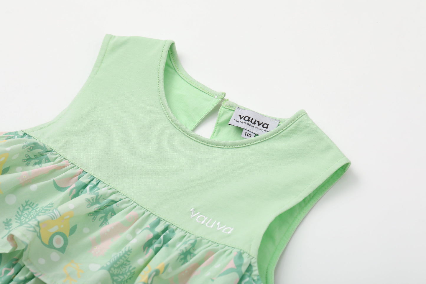 Toddler Girl Ruffle Short Sleeves Dress