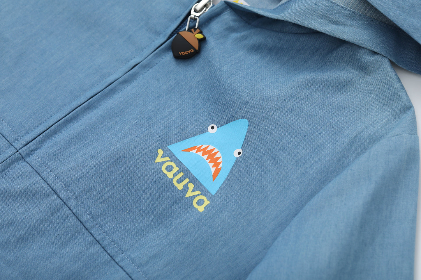 Toddler Shark Plain Print Jacket