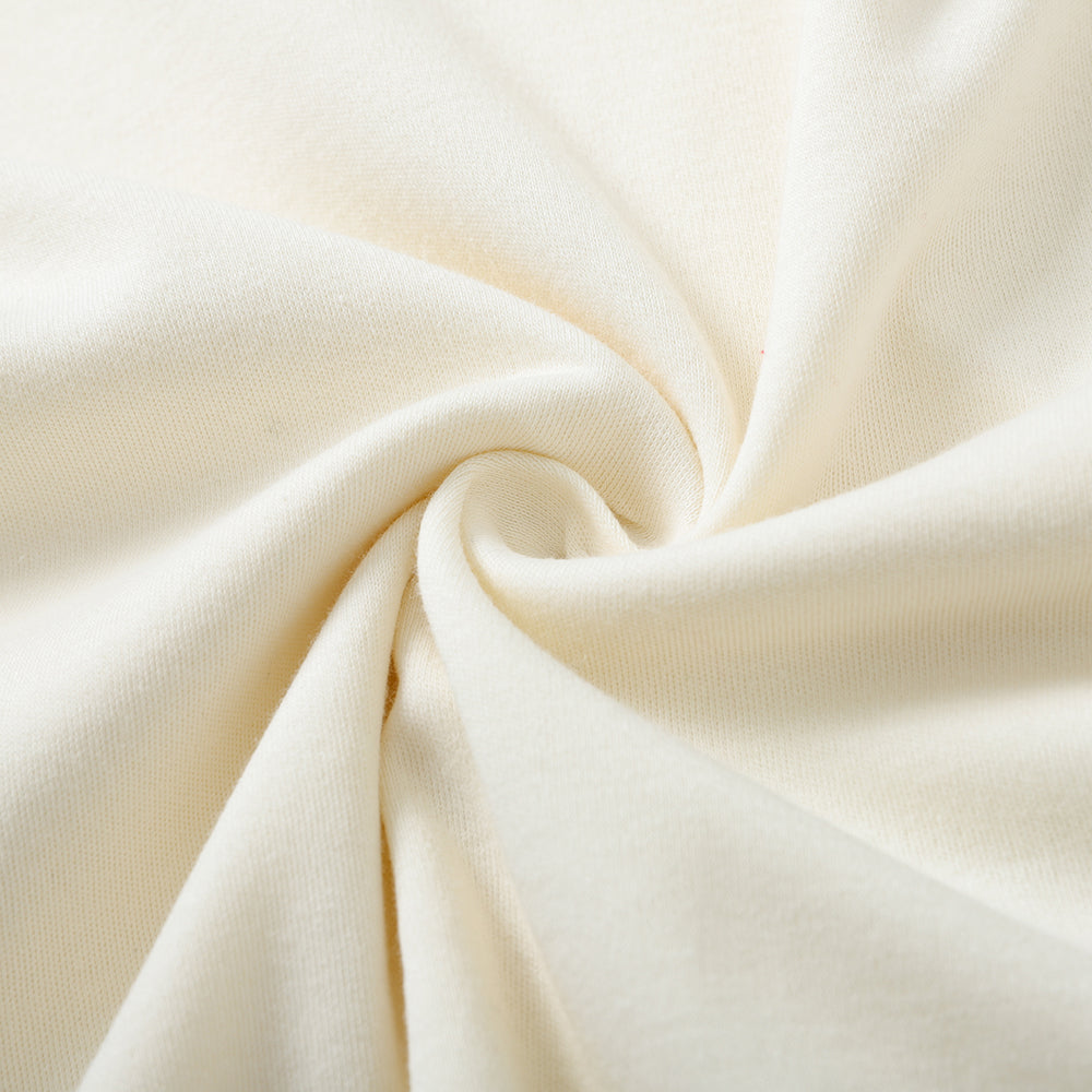 Kid Cotton Long Sleeve Crewneck T-Shirt