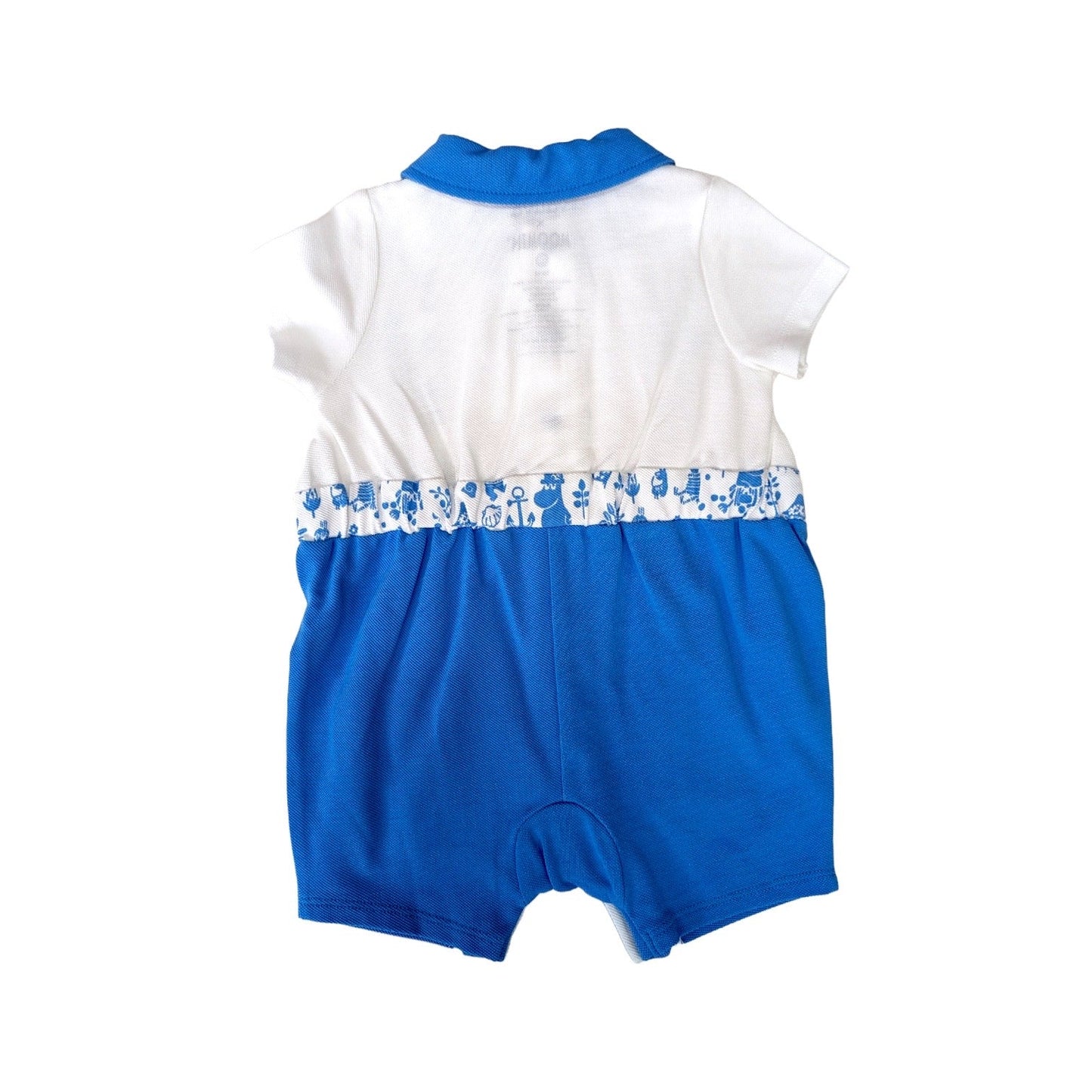 Baby Boy Moominpapa Embroidered Polo Romper