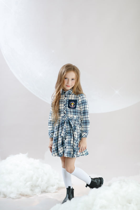 Plaid Shirt Dress