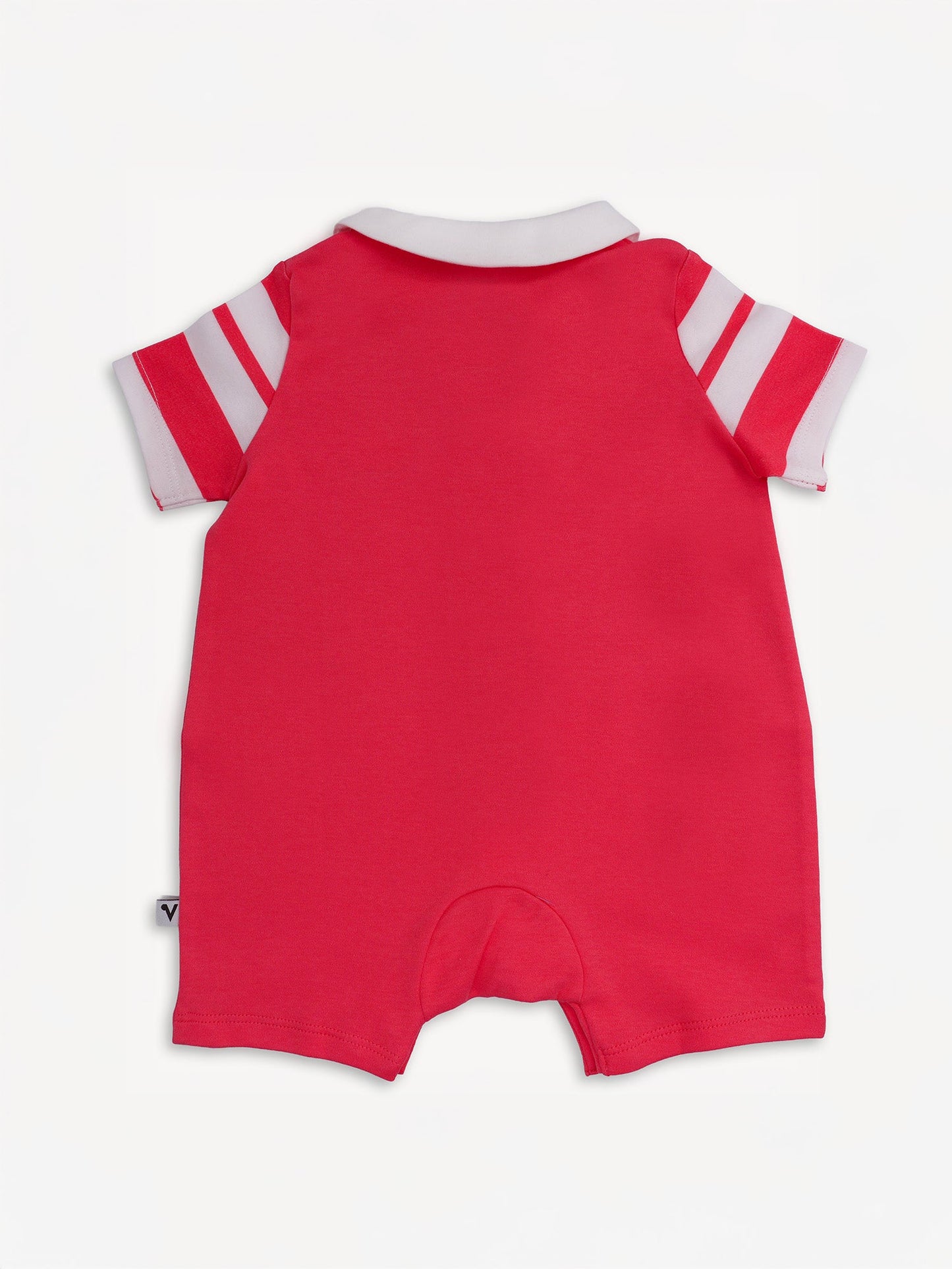 Baby Polo Neck Watermelon Print Romper