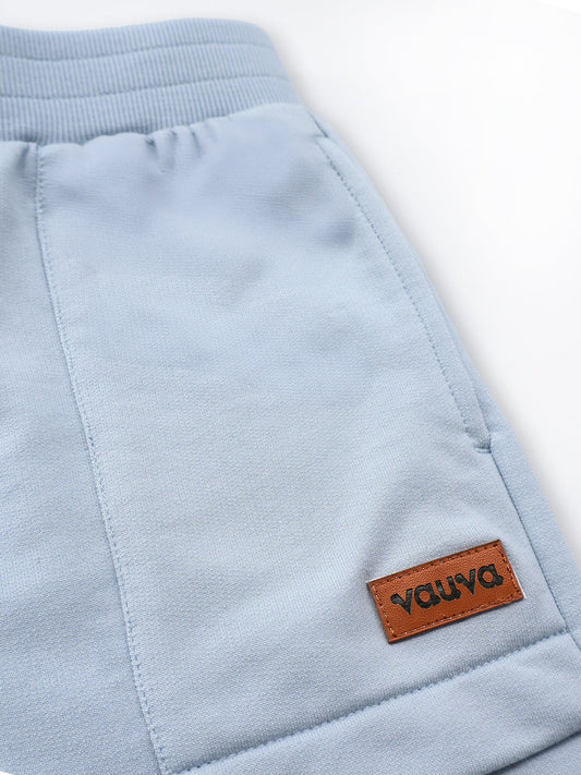 Kid Logo Patch Sweat Shorts