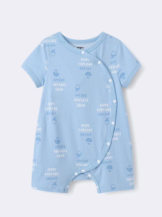 Baby Short Sleeve Romper 2 Pieces Set