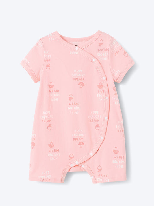 Baby Short Sleeve Romper 2 Pieces Set