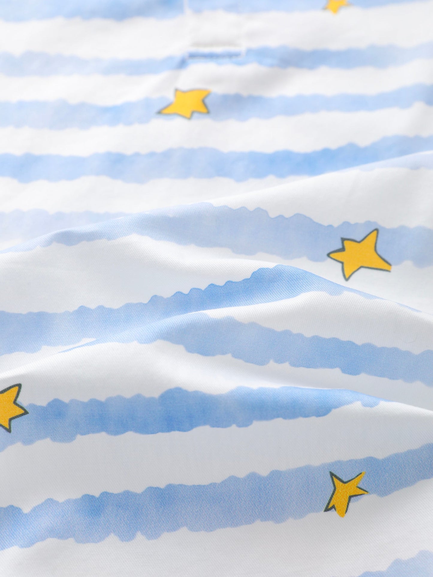 Girls Two Tone Print Tee