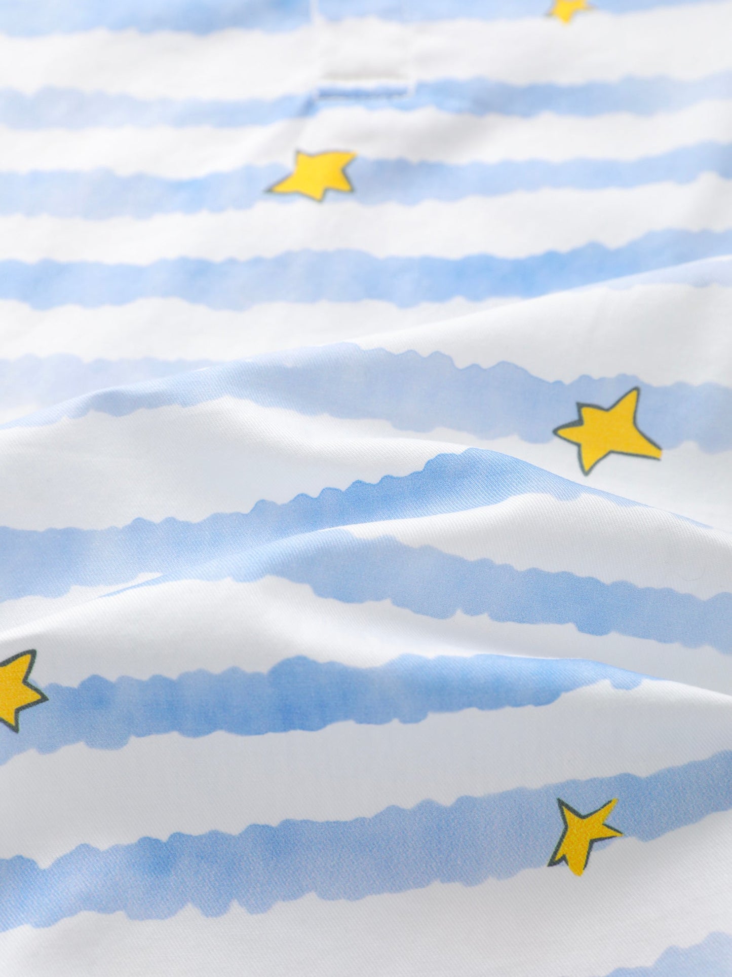 Girls Two Tone Print Tee