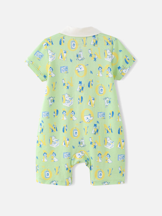 Baby All‑Over Print Romper