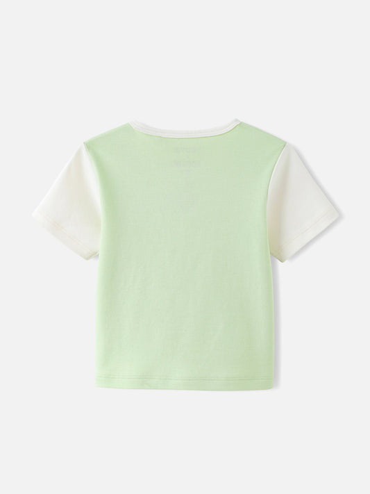 Baby Colorblock Graphic T‑Shirt