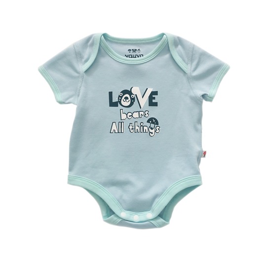 Baby Organic Cotton Romper Set - Bear & Love