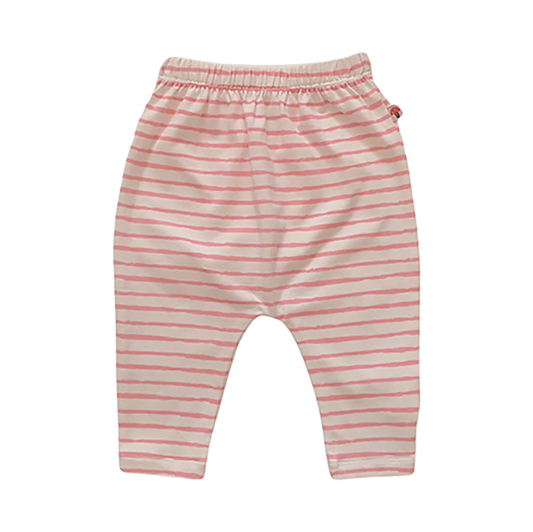 Baby Organic Cotton Stripes Pants