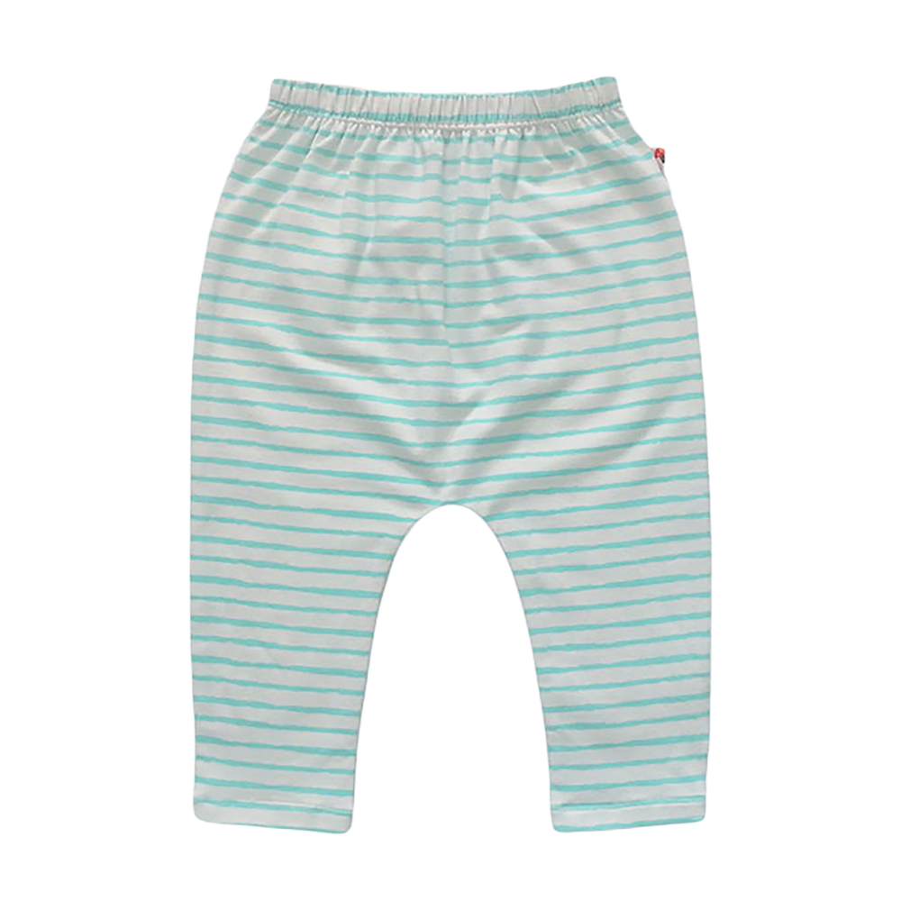 Baby Organic Cotton Stripes Pants