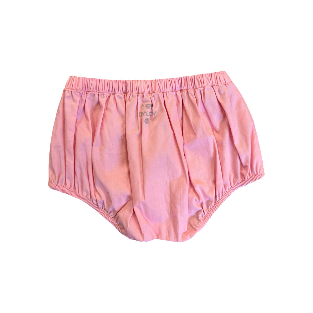 Ss23 Safari -Baby Girls Flamingo Print Cotton Babysuit