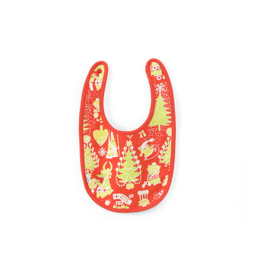 Vauva x Moomin Christmas Collection - Cotton Bib