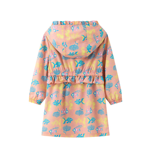 Vauva SS24 - Girls Long Sleeves Windbreaker (Sand Pink) - Product 2