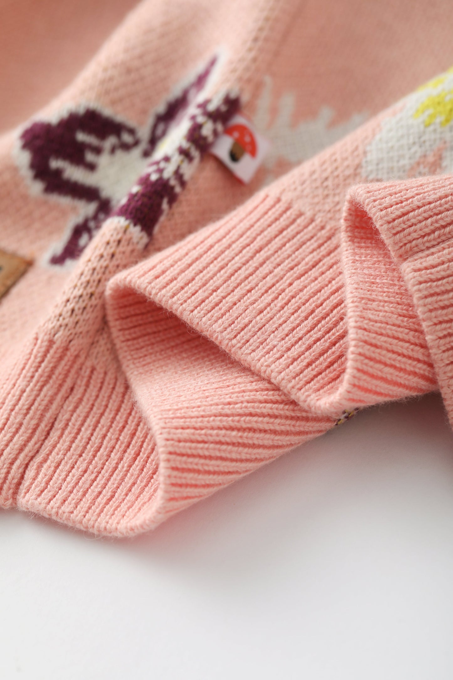 Baby Girls Moomin Pattern Long Sleeve Knit Jacket