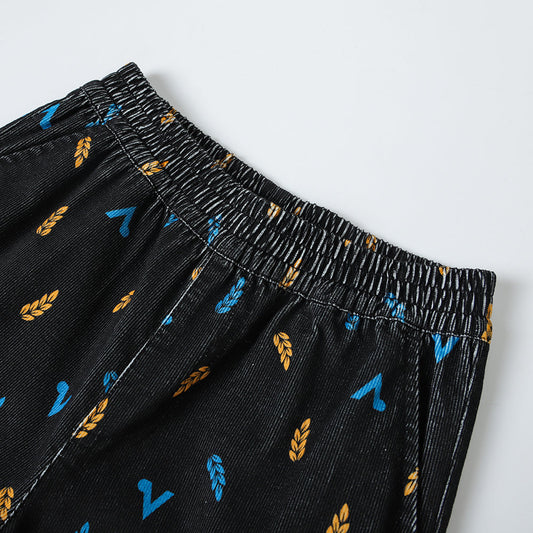 Vauva FW23-男孩雙袋褲(黑色)