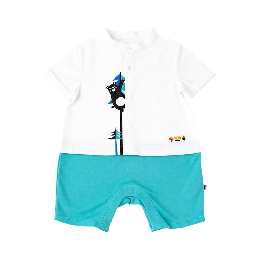 Bear Short Sleeves Romper