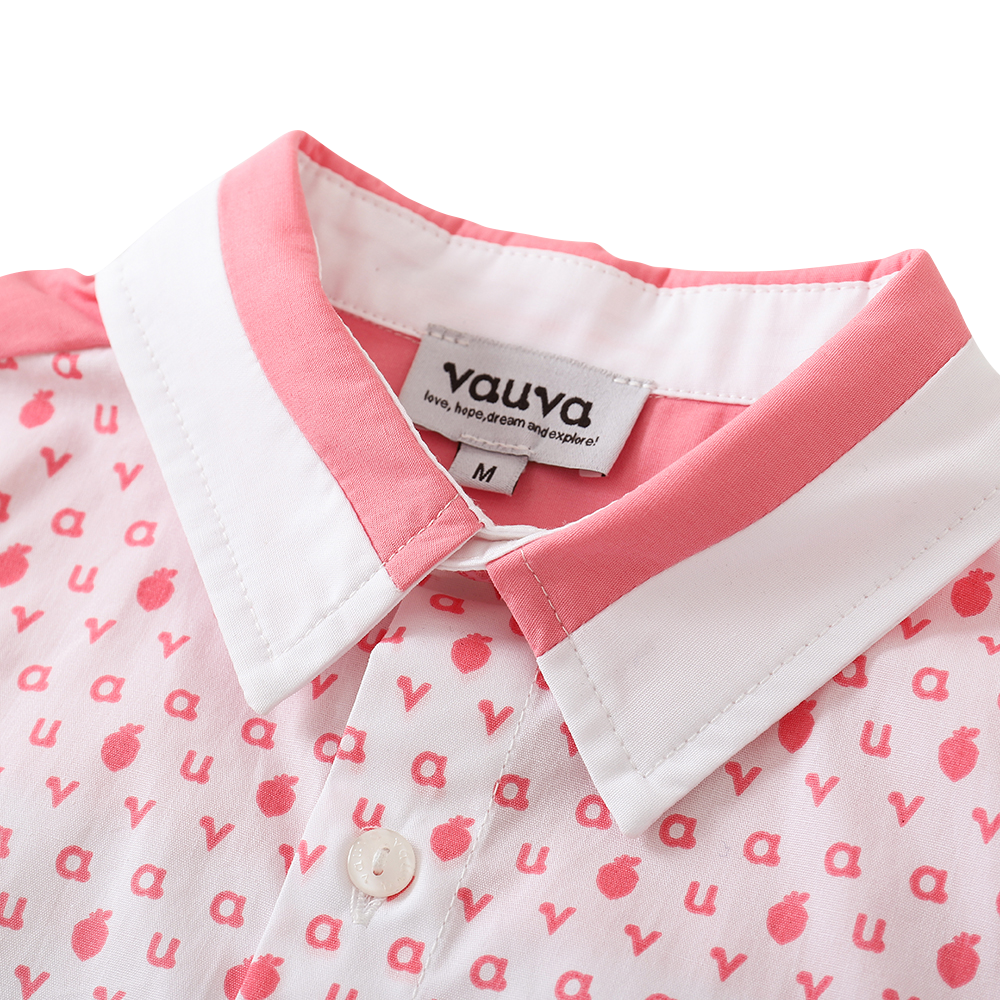 Logo Print Shirt/ Shorts Set