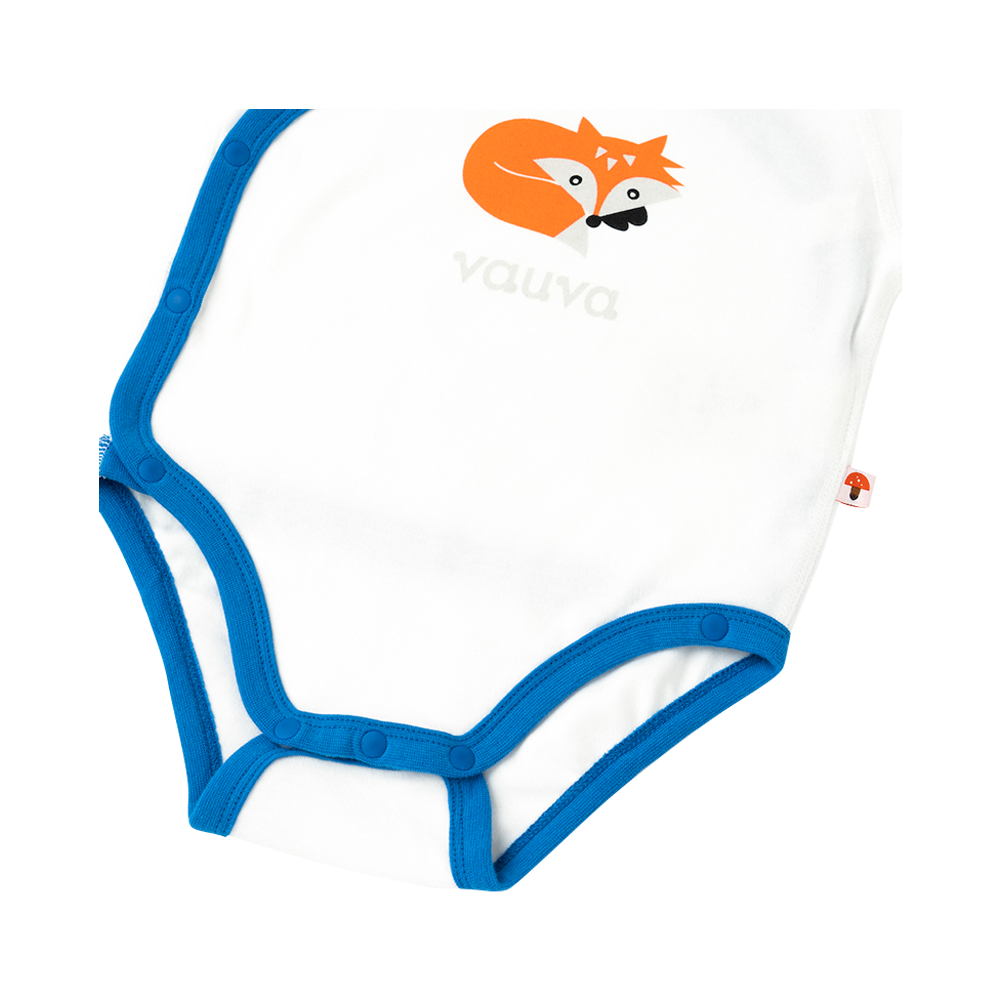 Organic Cotton Baby 2-Packs Fox-Print Bodysuits