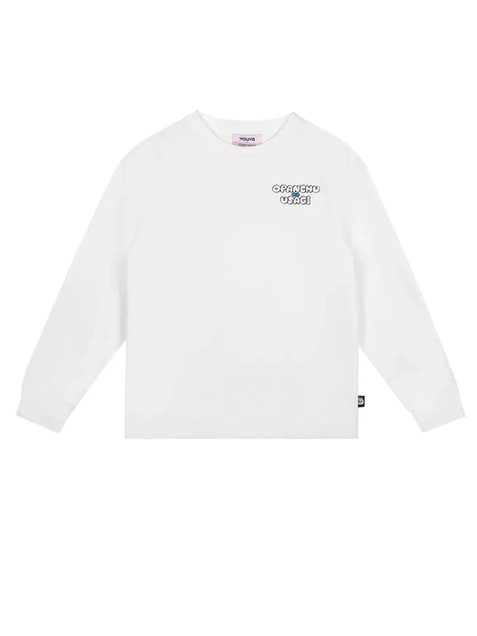 “Opanty Time” Graphic Sweatshirt, White