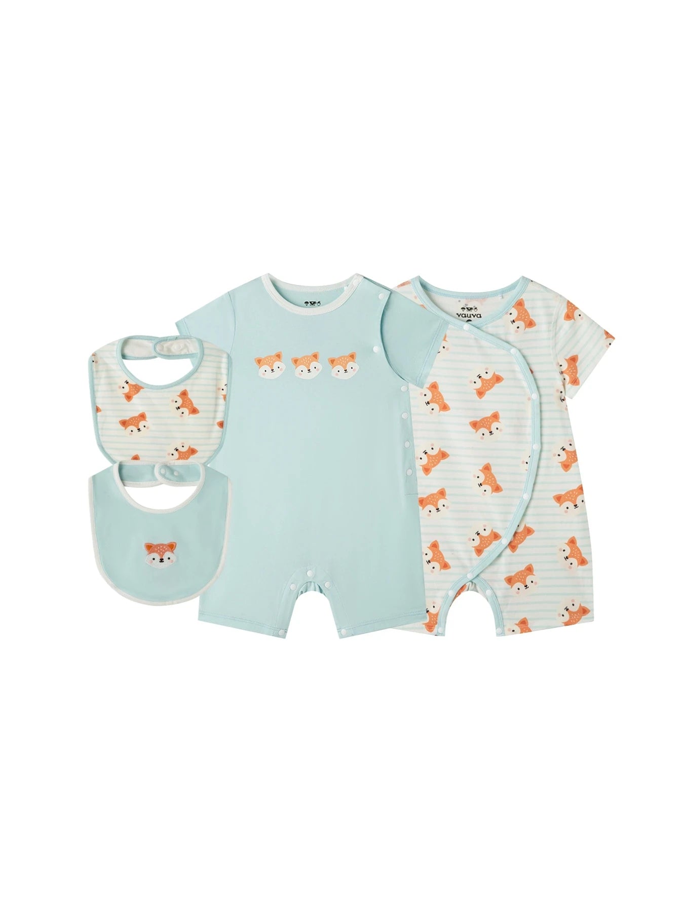 Baby Fox Cotton Essentials 4-Piece Gift Set