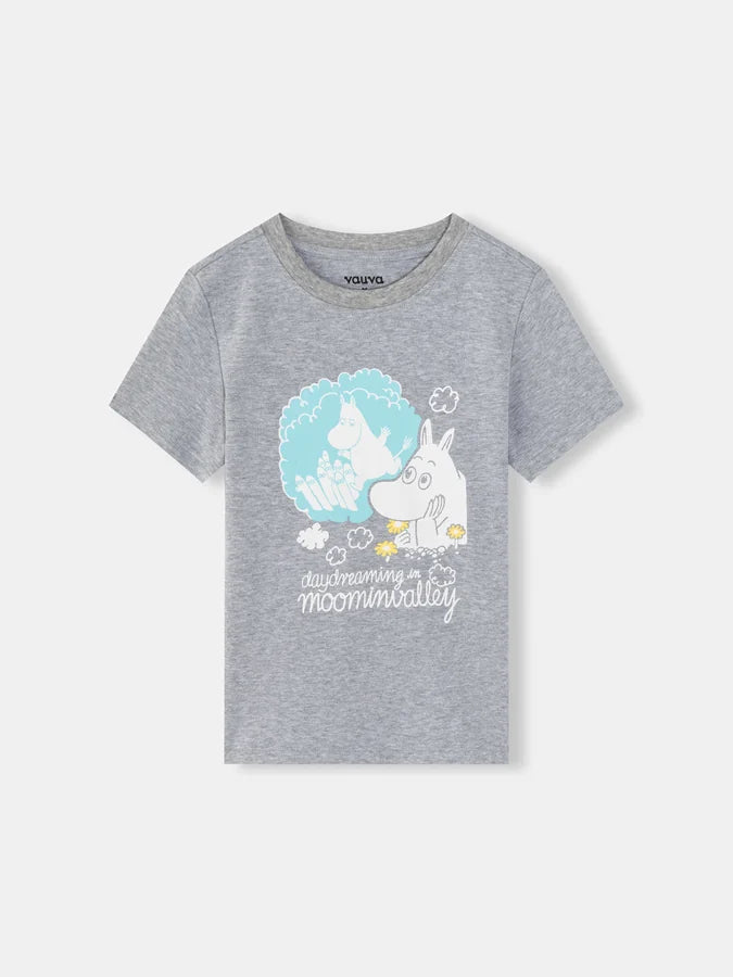 Boys Moomin Daydreaming T-Shirt, Grey