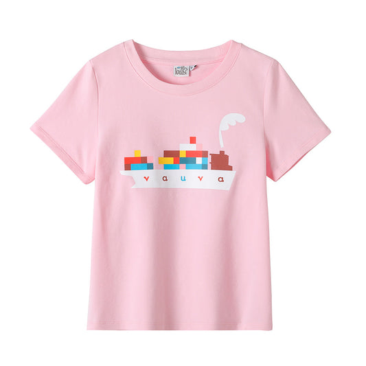 Kid Short-Sleeve Tee Top Cargo Print