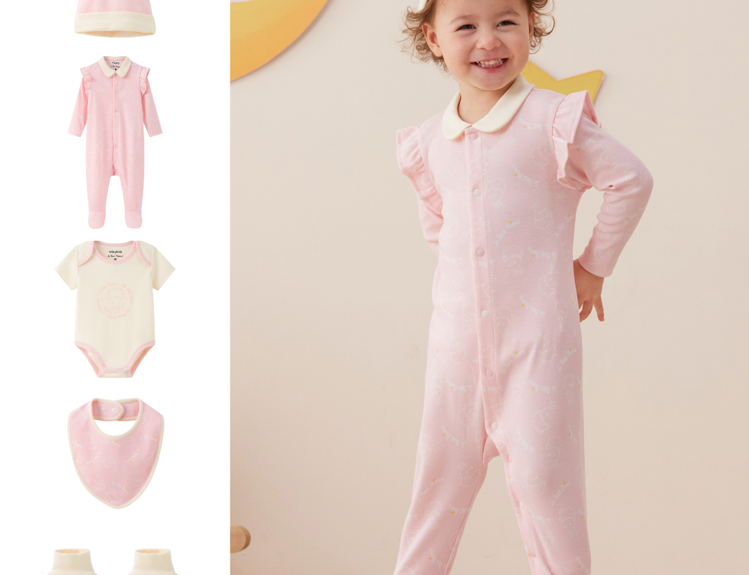 Baby Girl Romper Set