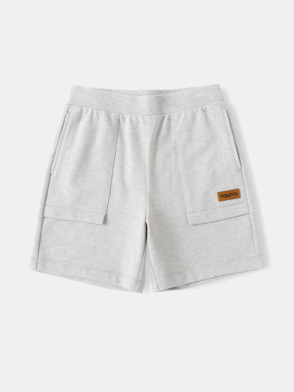 Kid Logo Patch Sweat Shorts