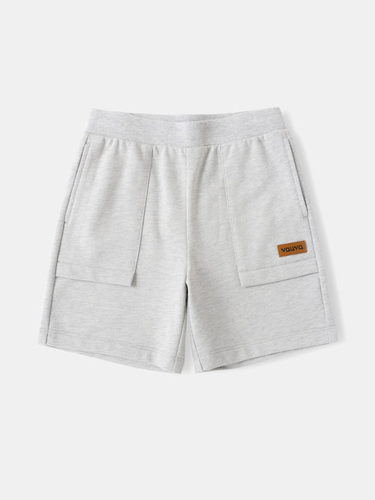Kid Logo Patch Sweat Shorts