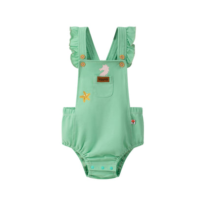 Baby Girl's Organic Cotton Sleeveless Romper