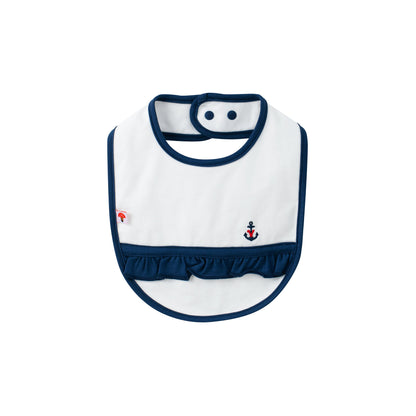Vauva Baby Sailor Hook Embroidered Bib