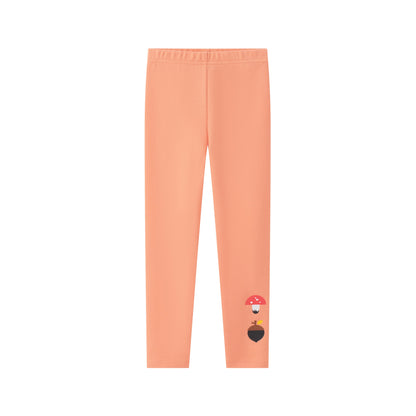 Girls Printed Cotton Trousers Pants