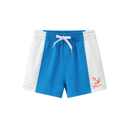 Boy Sailor Hook Embroidered Shorts