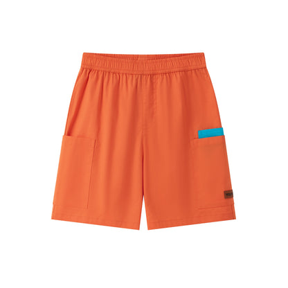Boys Organic Cotton Double Pocket Shorts