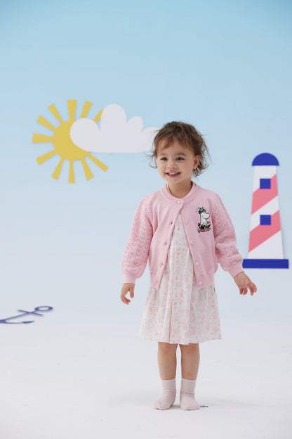 Baby Girls Moomin Long Sleeve Cardigan