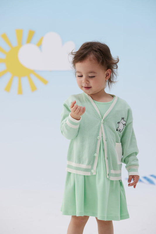 Baby Moomin Embroidered Cardigan