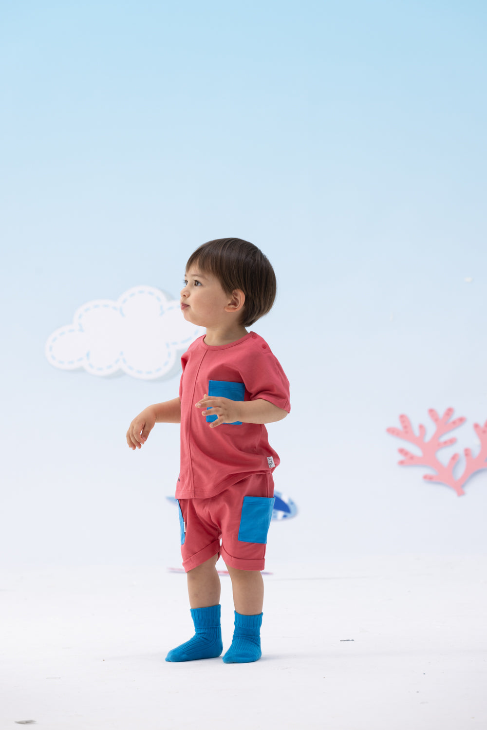 Baby Boys Moomin Short Sleeve Set