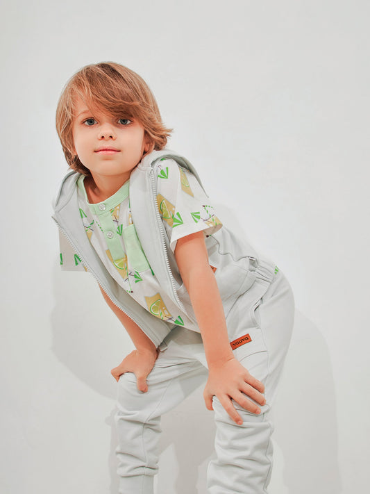 Kid Logo Patch Sweatpants